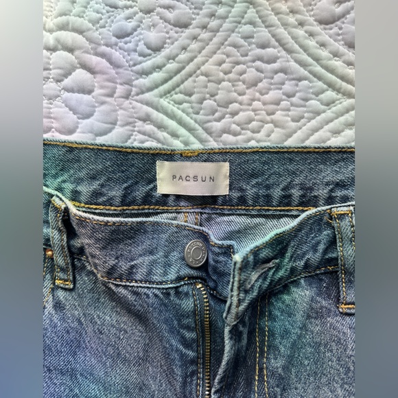 Pacsun Lena Denim Super Baggy Jeans - Classic Blue - Picture 4 of 4